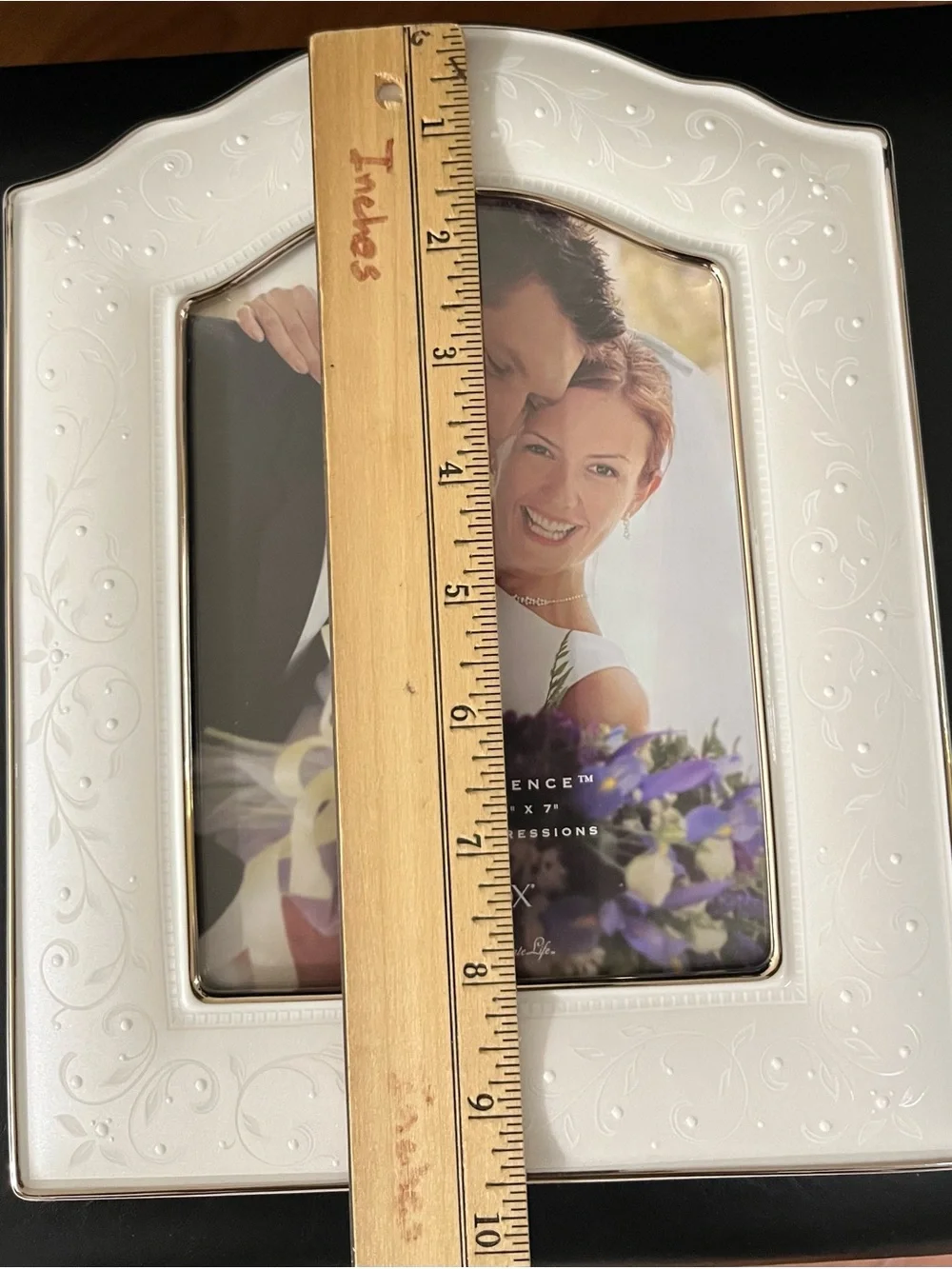 Lenox Wedding Promises Opal Innocence 5x7 Photo Picture Frame